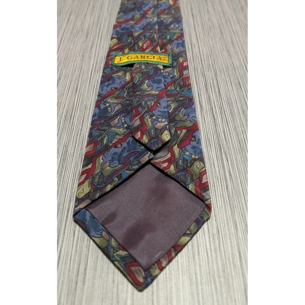 J. Garcia Collector's Edition‎ Men's Tie Stonehenge Ltd. 100% Silk Made In USA
